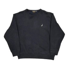 Felpa Nautica - XL Cotone Nero