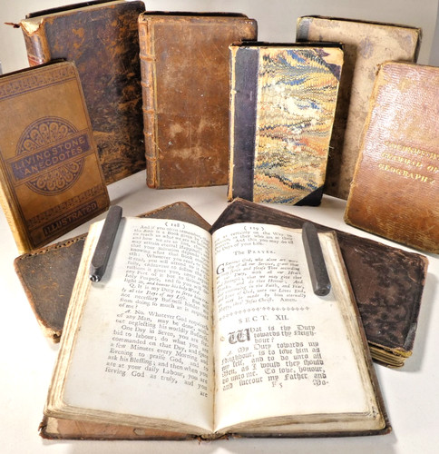 Antique books 1720 - antique,