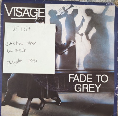 Visage fade grey vinyl - fade,