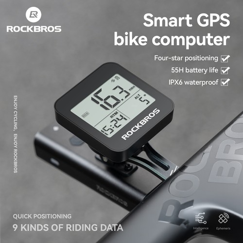 Rockbros smart gps speedometer - rockbros,