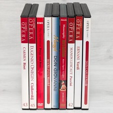 Lotto 9x DVD Opera Lirica