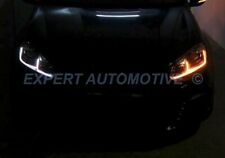 FARI NERI   GOLF 6 ANGEL EYES GTI ROSSI FIBRA LED DAYLINE FRECCE LED DINAMICHE