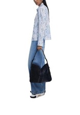 Desigual Accessori Donna Borse Borsa Nero Unica Tango Patch Leiria, 1 Manico A S