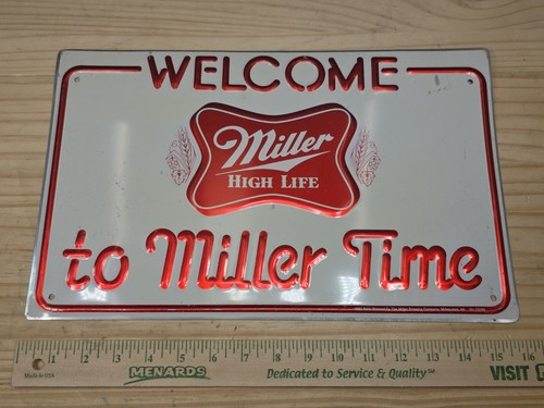 Insegna vintage 1982 - , miller