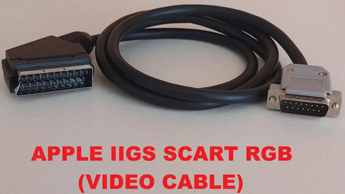 Video cable rgb - rgb-scart, for
