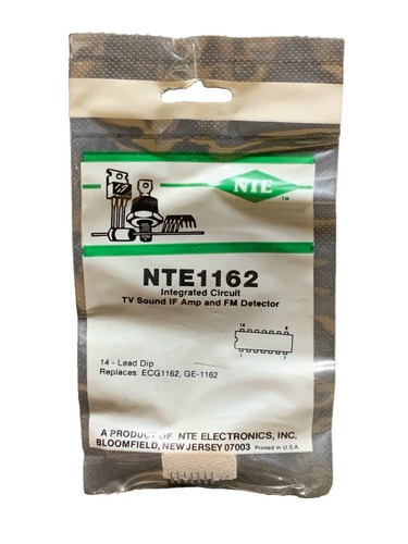 Nte1162 sound amp - nte1162, e