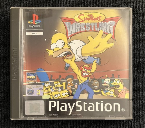 The simpsons wrestling - the, ps1