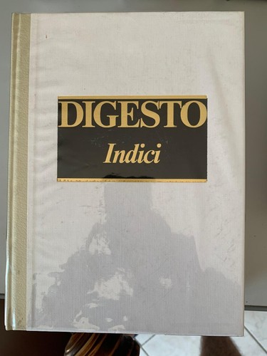 Utet digesto indici - utet,