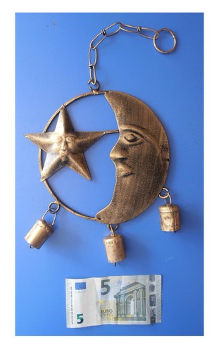 Pendente metallo stella - in,