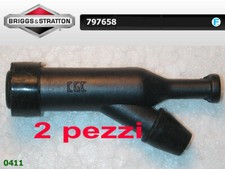 connettore attacco candela pipetta briggs 797658 tosaerba biotrituratore trincia