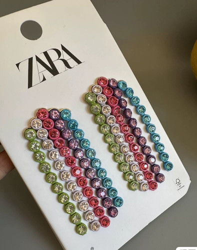 Orecchini zara multicolore - zara,