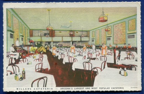 Cartolina miller cafeteria - miller's,
