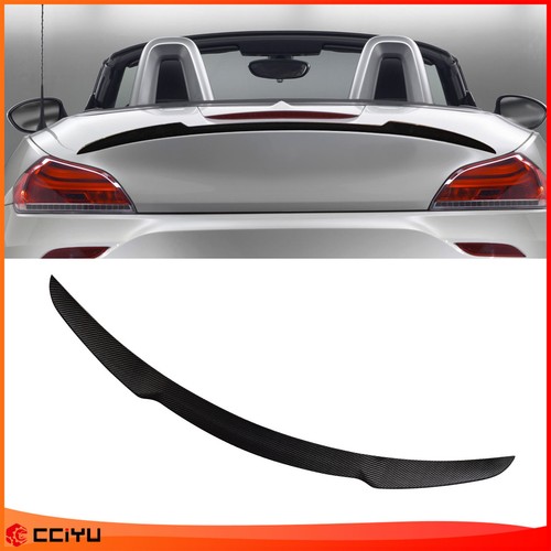 Carbon fiber trunk spoiler - carbon, for