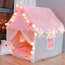 Tenda da Gioco per bambini Casetta Castello Principesse con luci led Gioco
