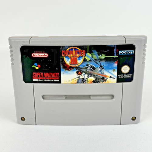 Gioco choplifter iii snes - choplifter, 3