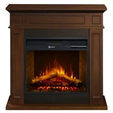 Camino Elettrico 1800W Noce da