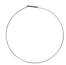 ANELLO GUARNIZIONE OBLO' INTERNO IN METALLO PER LAVATRICI DAYA