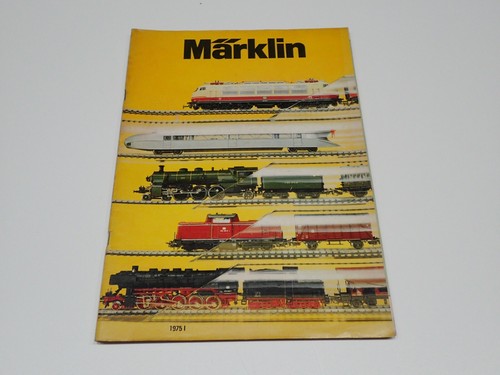 Marklin catalogo 1975 treni - catalogo,