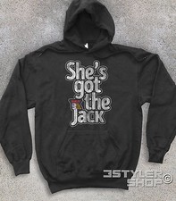 FELPA UNISEX She's Got the Jack Angus Young rock and roll poker texas