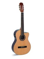 Chitarra classica elettrificata Admira Sara-EC spagnola spalla mancante