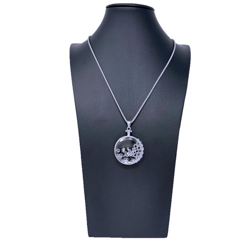 Collana ciondolo rotondo - collana,