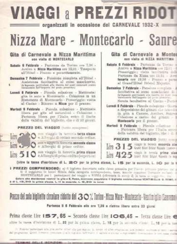 Carnevale 1932 nizza - carnevale,