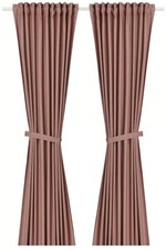 Coppia Tende Ikea LENDA Rosso