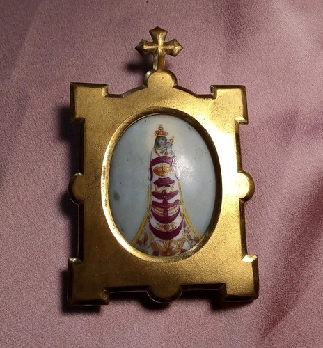 Miniatura madonna loreto - miniatura, di