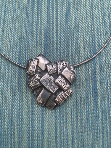 Collana pendente moderno - collana, cuore