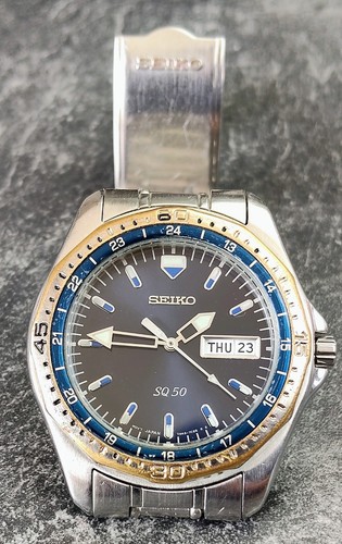 Montre seiko sq50 homme - montre,