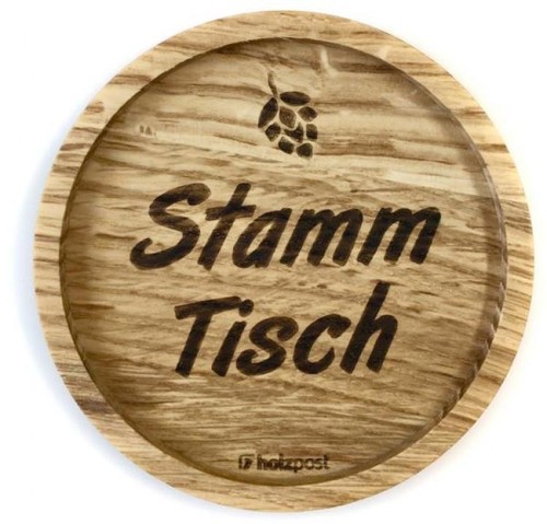 Sottobicchiere rovere - sottobicchiere,