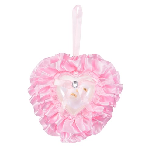 Cuscino portafedi cuore - portafedi, a