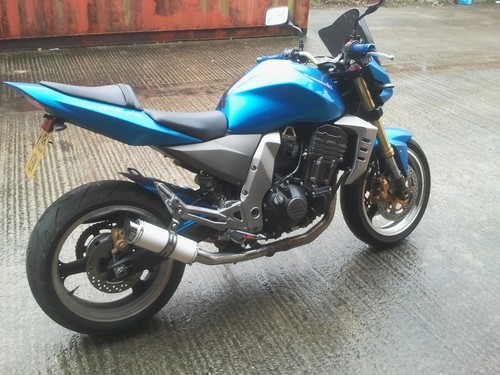 Bidone scarico moto - moto, kawasaki