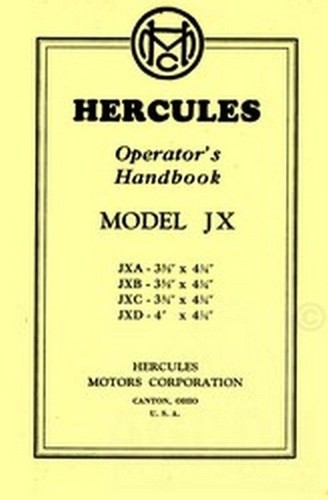 Manuale operatori hercules - manuale, jx