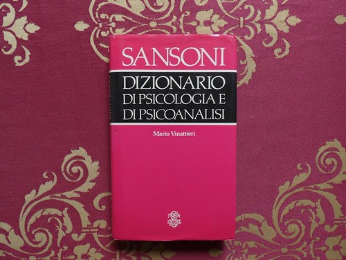 Dizionario psicologia di - dizionario, e