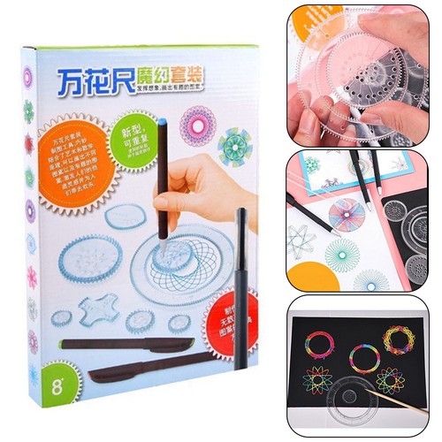 Stencil spirografici educativi