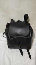 Zaino The Bridge Nero In Pelle