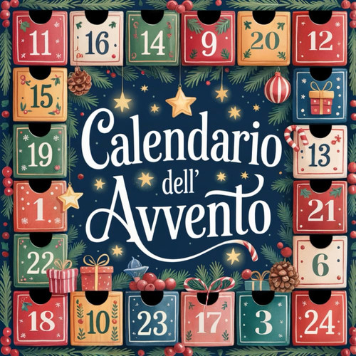 Calendario dell avvento - calendario, dell’avvento