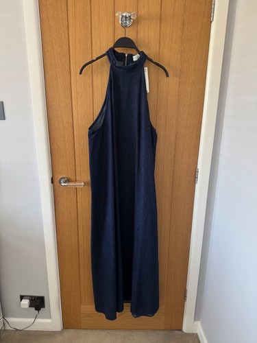 Abito denim zara blu navy - denim,