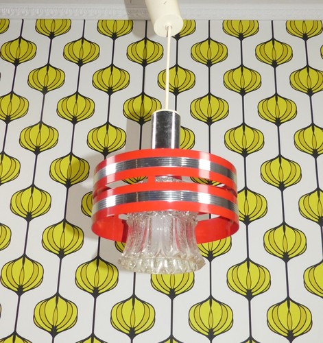 Lampada sospensione anni 70 - sospensione,