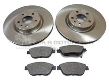 Front 2 Brake Discs & Pads Set