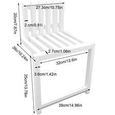 Sedia pieghevole in legno da
