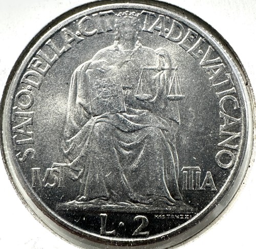 Vatican city two lire - vatican,