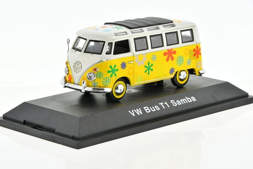 Volkswagen bus samba flower - t1,