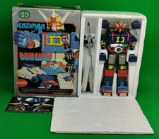 Vintage Robot die-cast, DENZIMAN DAIDENZIN POPY GB-14, Bandai Italia, Singapore.