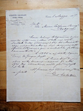 1887-GIUSEPPE CALZOLARI  Cesena/Ferrara-Miniere Zolfuree di Romagna+