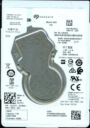 St1000lm035 1rk172 036 sdm2 - 1rk172-036,,