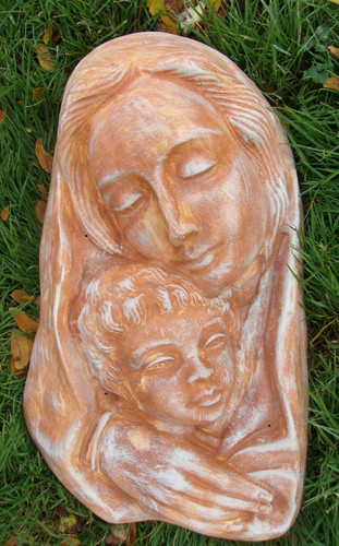Maria con bambino stampo - , in