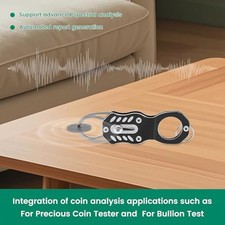 Kit tester monete con pinze di