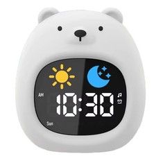 Sveglia per Bambini A Forma di Orso, Orologio per L'Addestramento al Sonno 6303